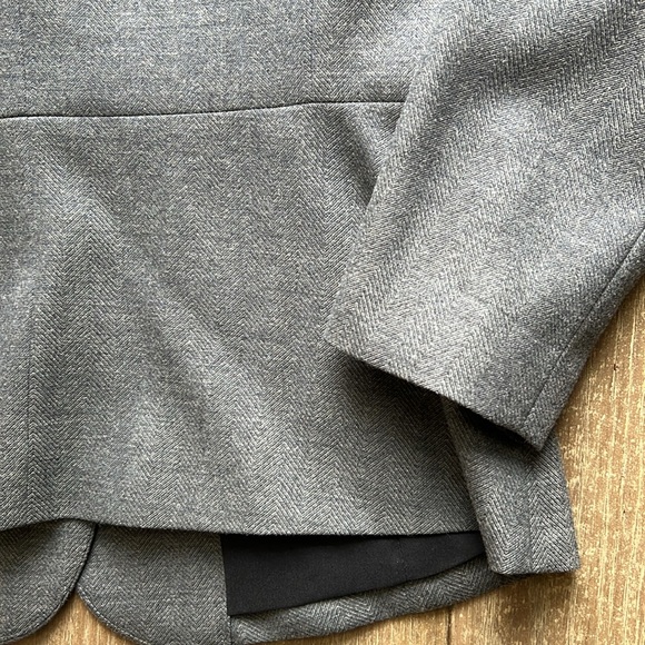 NWOT Theory 3/4 Sleeve Two Button Wool Blazer - Picture 8 of 8